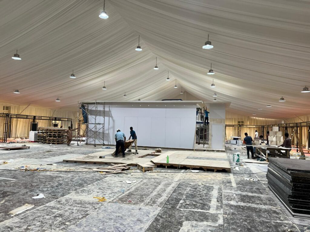 UAE Gathering Tents in Bahrain