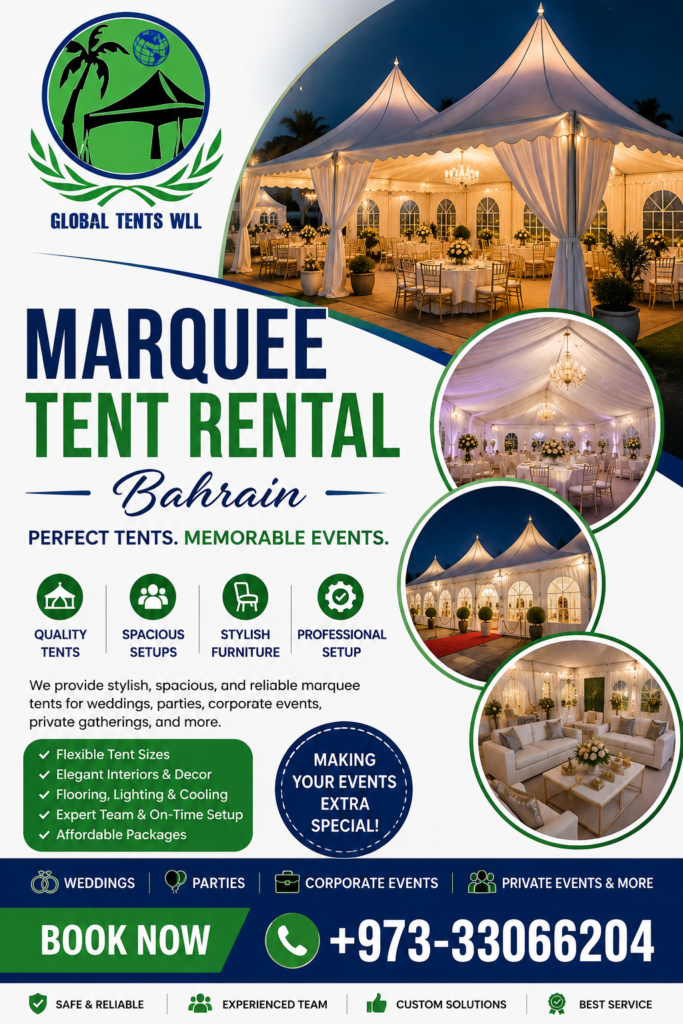Event Marquee Tent Rental Bahrain Perfect Tents for Every Event
