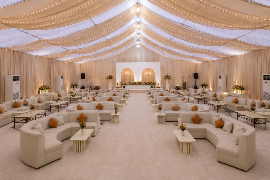 Event Furniture Rental Bahrain for Weddings and Parties