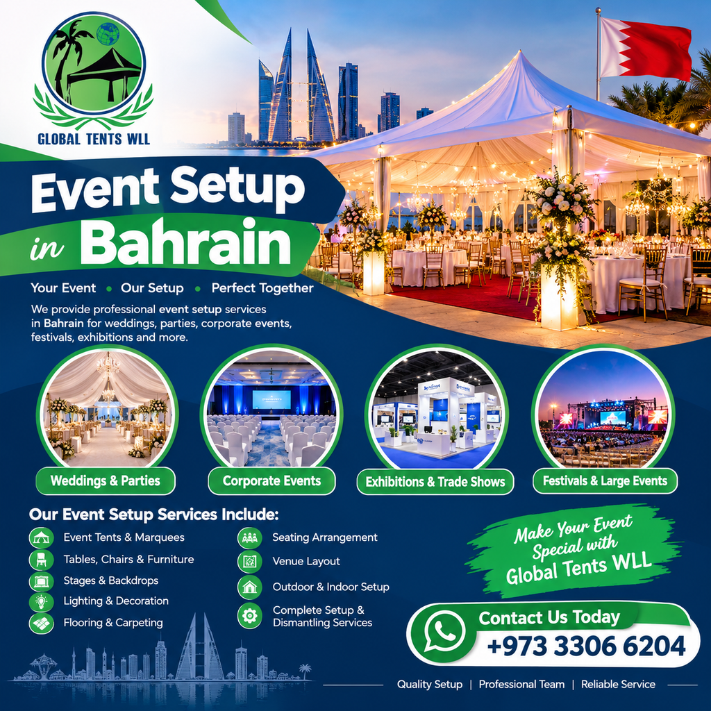 Event Setup in Bahrain