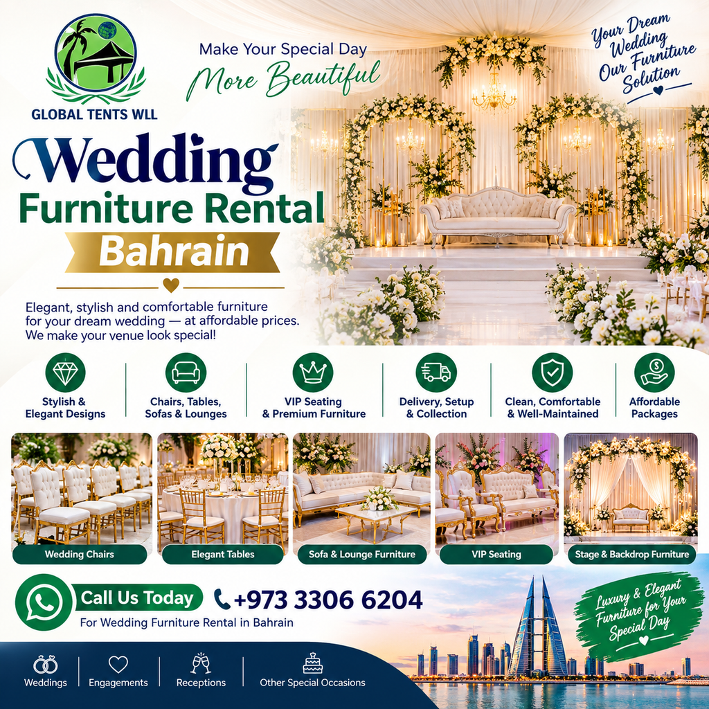 Wedding Furniture Rental Bahrain