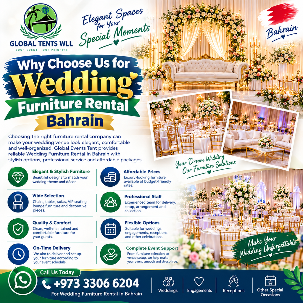 Wedding Furniture Rental Bahrain